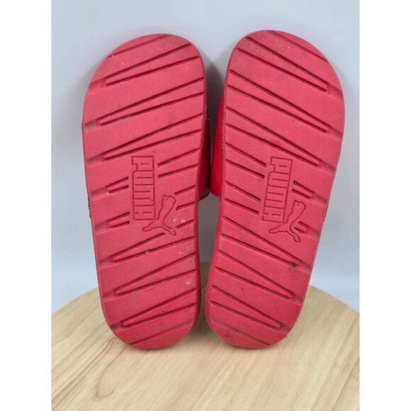 Puma Cool Cat Slides Flip Flop Sandals Red Mens Size 10 - Picture 6 of 8